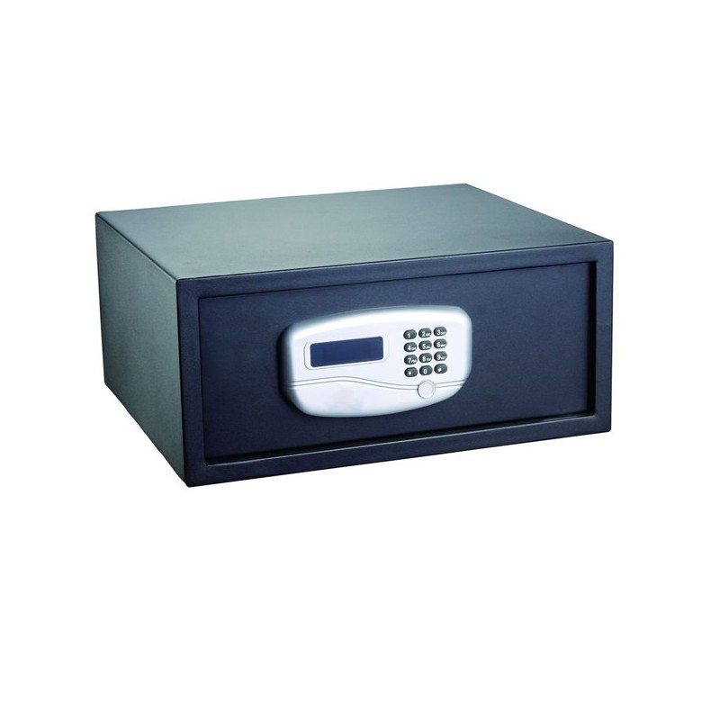 Cassaforte di sicurezza serratura elettronica 43,2x37x19,5 cm 10,5 kg nero Iternet