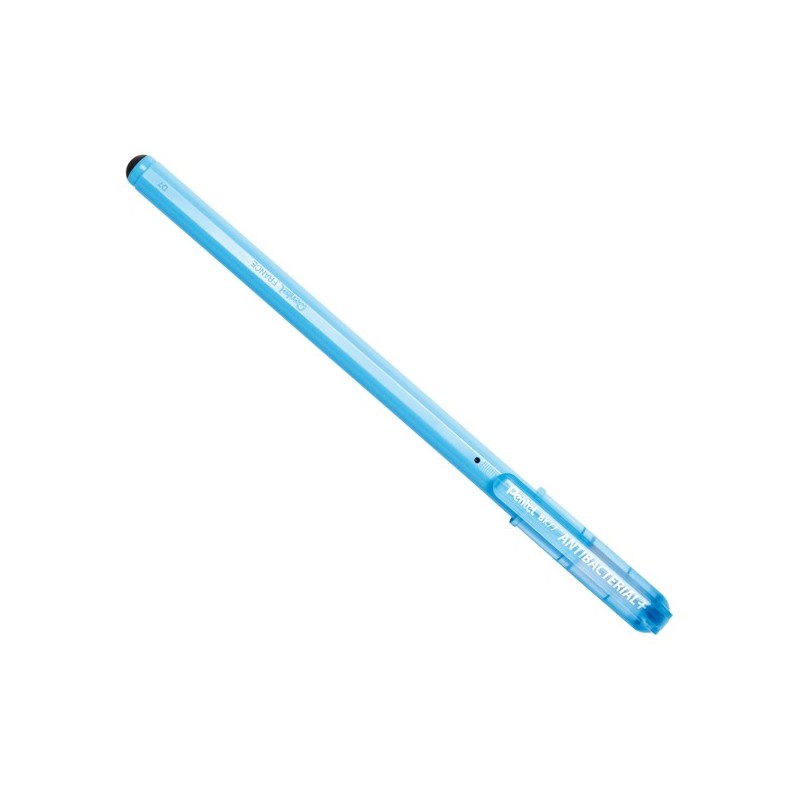Penna sfera Superb Antibacterical+ punta 0,7 mm inchiostro nero Pentel