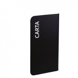 Etichetta adesiva raccolta differenziata con stampa "CARTA" 50 x 300 mm vinile bianco opaco Medial International