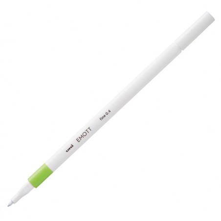 Fineliner Emott tratto 0.4 mm verde chiaro Uni Mitsubishi