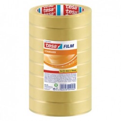 Nastro adesivo Tesafilm 66 m x 1,9 cm Tesa torre 8 pezzi