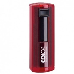Timbro Pocket Stamp Plus 40 autoinchiostrante 23 x 59 mm 6 righe rosso rubino Colop