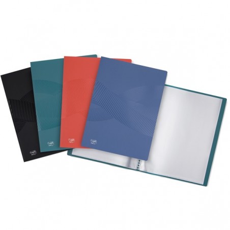Porta listini Osmose Recyc 22 x 30 cm 40 buste colori assortiti Favorit