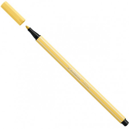 Pennarello Pen 68 giallo chiaro 23 Stabilo