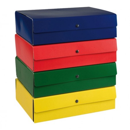 Scatola progetto dorso 6 cm verde Starline
