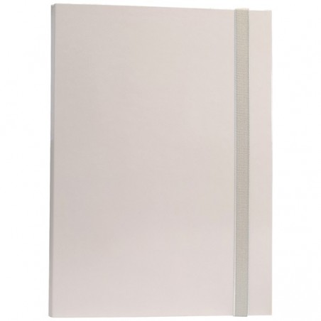 Cartella progetto con elastico dorso 3 cm bianco Starline