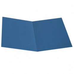 Cartellina semplice 200 gr cartoncino bristol blu Starline conf. 50 pezzi