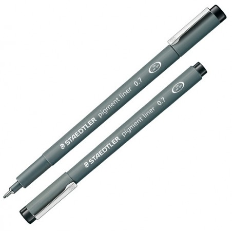 Pennarello Pigment Liner 308 nero 0,7 mm Staedtler