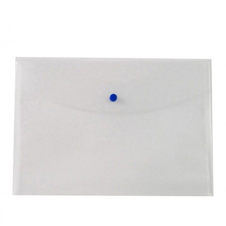 Busta con bottone PPL 22x30 cm trasparente neutro Starline