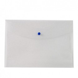 Busta con bottone PPL 22x30 cm trasparente neutro Starline