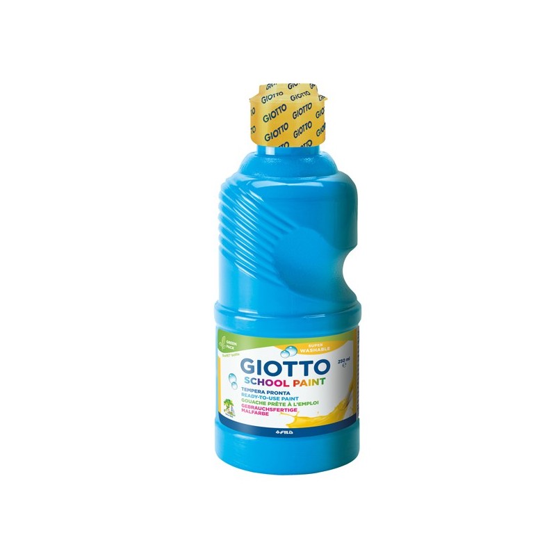 Tempera pronta 250ml cyano Giotto