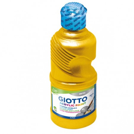 Tempera pronta acrilica 250ml oro Giotto