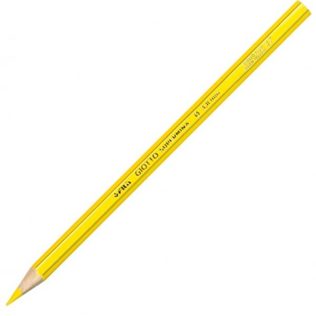 Pastello Supermina mina 3,8 mm giallo fluo 51 Giotto