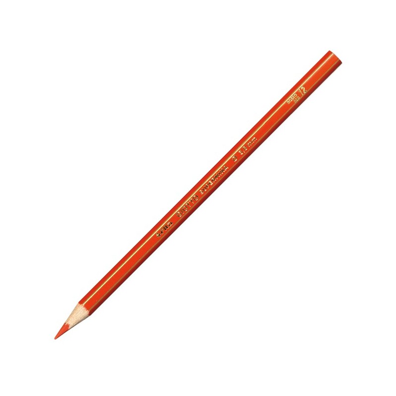 Pastello Supermina mina 3,8 mm arancio fluo 52 Giotto