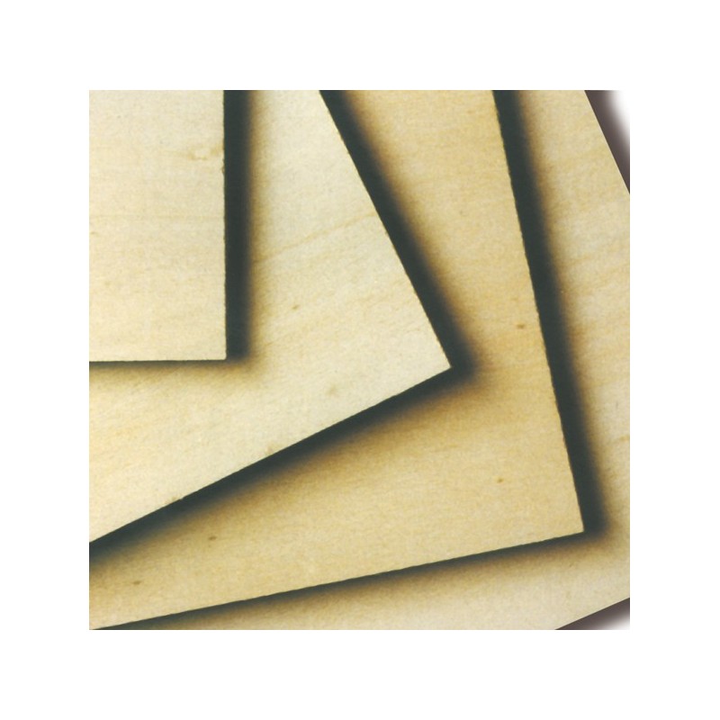 Compensato di pioppo 30x40cm spessore 4mm CWR