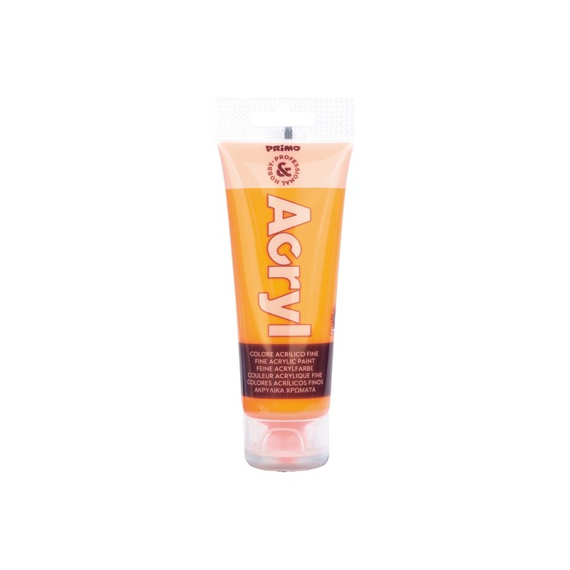 Colori Acryl 75ml arancione fluo Primo