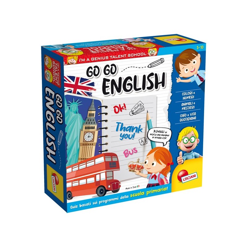 I'm a Genius GoGo English Lisciani