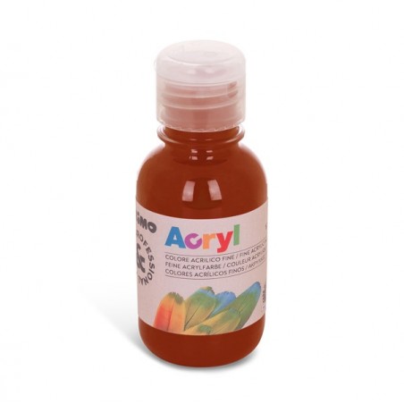 Colori Acryl 125ml terra di siena bruciata Primo