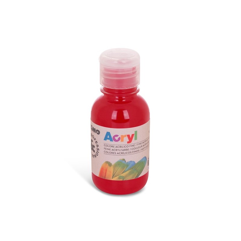 Colori Acryl 125ml rosso carminio Primo