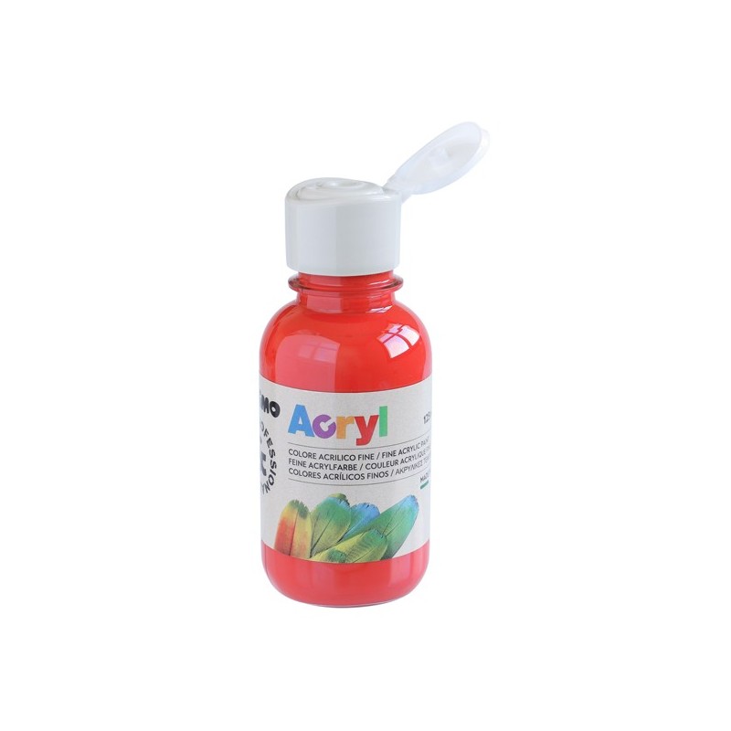 Colori Acryl 125ml rosso vermiglione Primo
