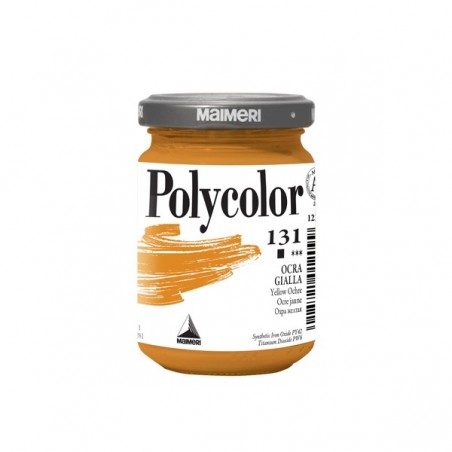 Colore vinilico Polycolor 140 ml ocra gialla Maimeri