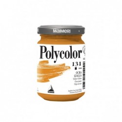 Colore vinilico Polycolor 140 ml ocra gialla Maimeri