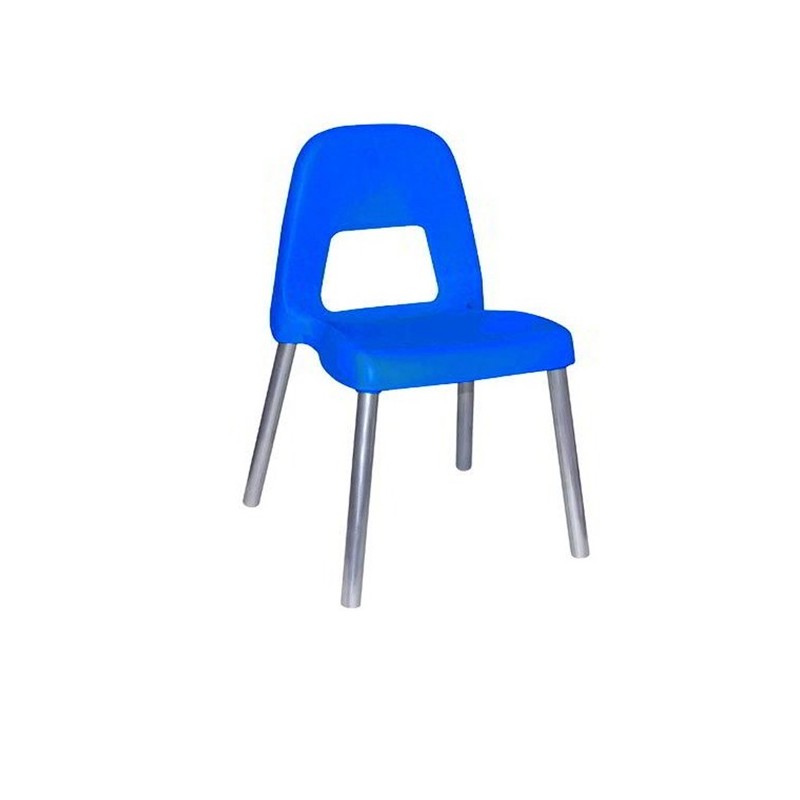 Sedia per bambini Piuma H 31 cm blu CWR