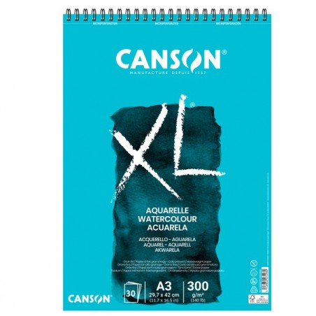 Album XL Aquarelle A3 300gr 30 fogli Canson