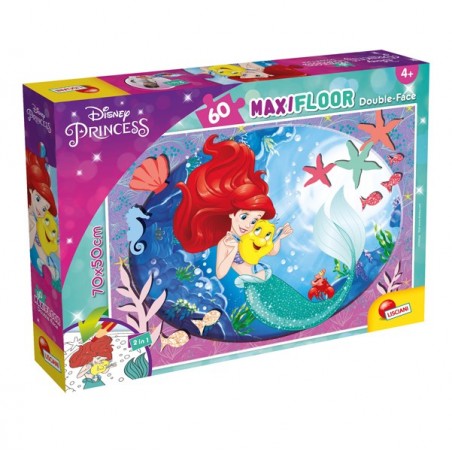 Puzzle Maxi "Disney Little Mermaid" 60 pezzi Lisciani