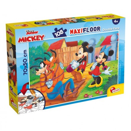 Puzzle Maxi "Mickey My Friends" 108 pezzi Lisciani