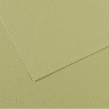 Foglio MiTeintes A4 160 gr verde mandorla Canson