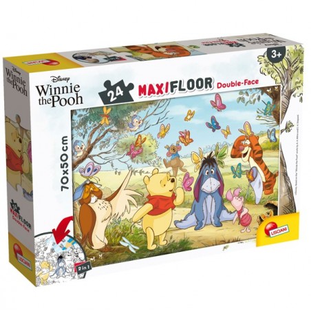 Puzzle Maxi "Disney Winnie the Pooh" 24 pezzi Lisciani