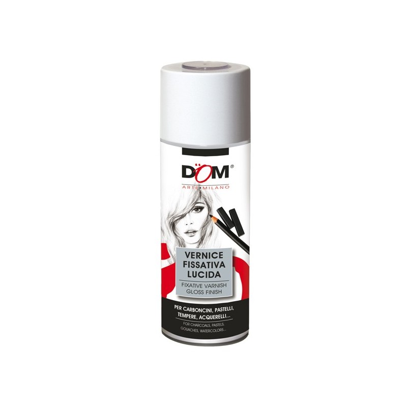 Vernice fissativa lucida 400 ml DOM