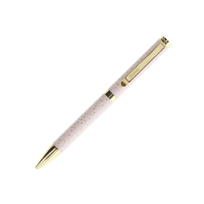 Penna sfera Confetti a scatto rosa Filofax