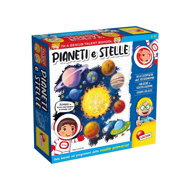 I'm a Genius Pianete e Stelle Lisciani