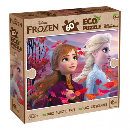 Puzzle maxi eco "Disney Frozen" 60 pezzi Lisciani