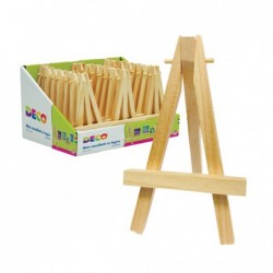 Mini cavalletto 7 x 12 cm legno Deco conf. 24 pezzi