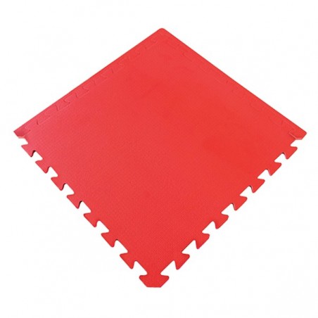 Mattonella EVA 50 x 50 x 1 cm rosso CWR