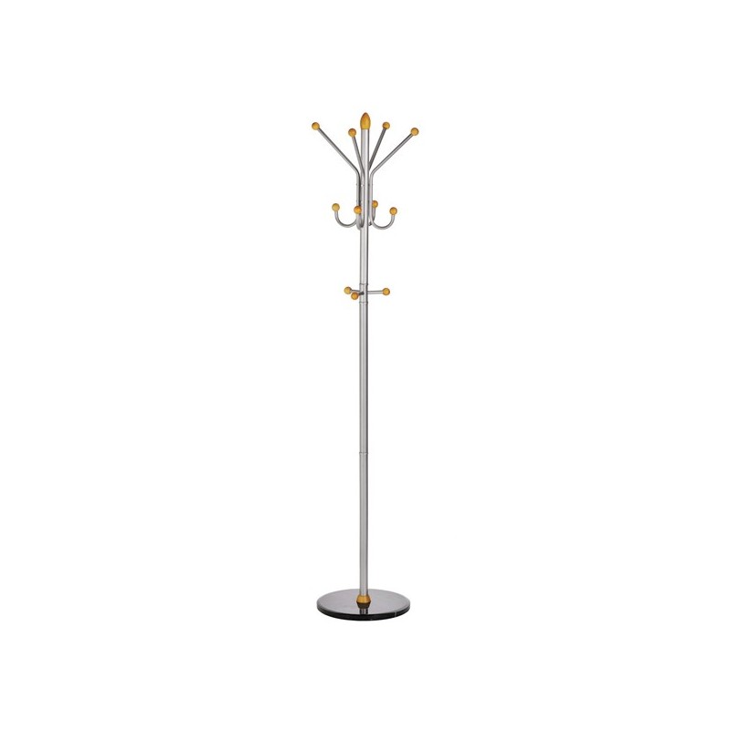 Appendiabiti 11 posti 185 x 40 cm argento Alco