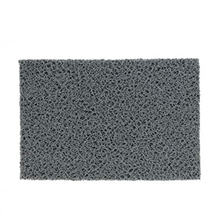 Zerbino Super Rally 60 x 90 cm PVC grigio Velcoc