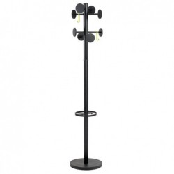 Appendiabiti Stand3 8 posti 175 x 37 cm nero Alba