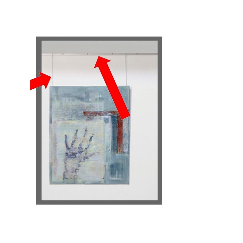 Kit appendi quadri a parete Arte System Studio T