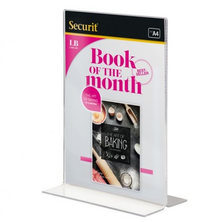 Display Portamenù a T A4 Securit