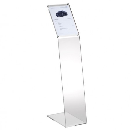 Leggio da terra acrilico A4 altezza 108 cm Tecnostyl