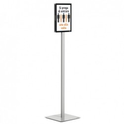 Espositore Info Stand Basic da pavimento A4 Durable