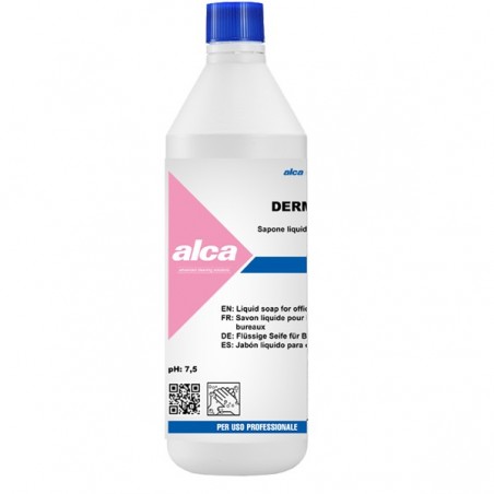 Sapone liquido Derman fiorito Alca flacone da 1 L