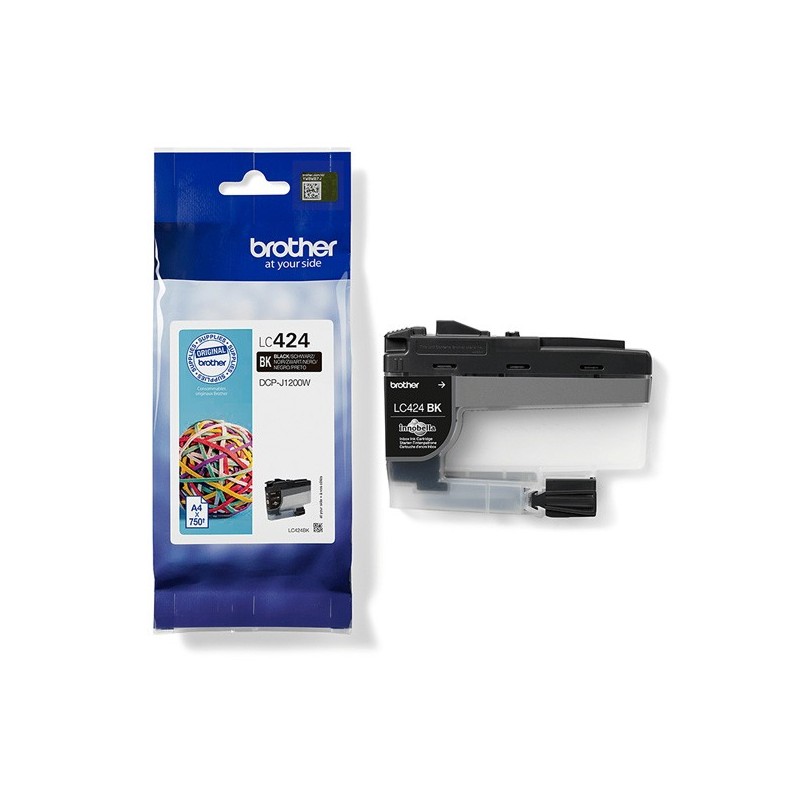 Brother Cartuccia Nero LC424BK 750 pag