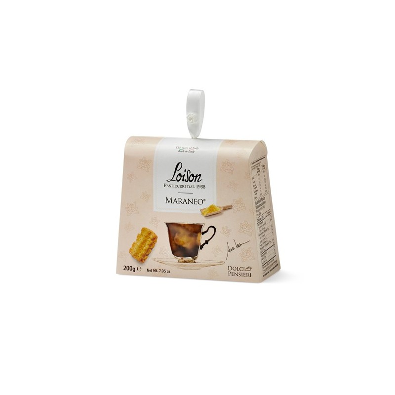 Biscotti al burro Maraneo in astuccio 200 gr Loison