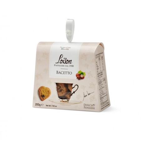 Biscotti al burro Bacetto in astuccio 200 gr Loison