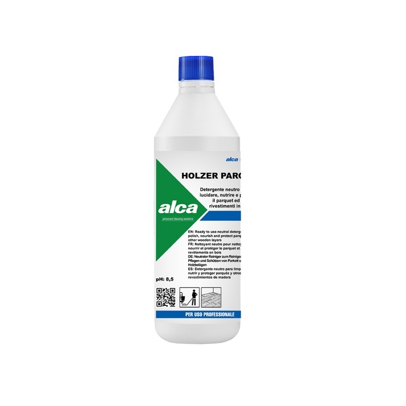 Detergente Holzer Parquet Alca flacone da 1 L